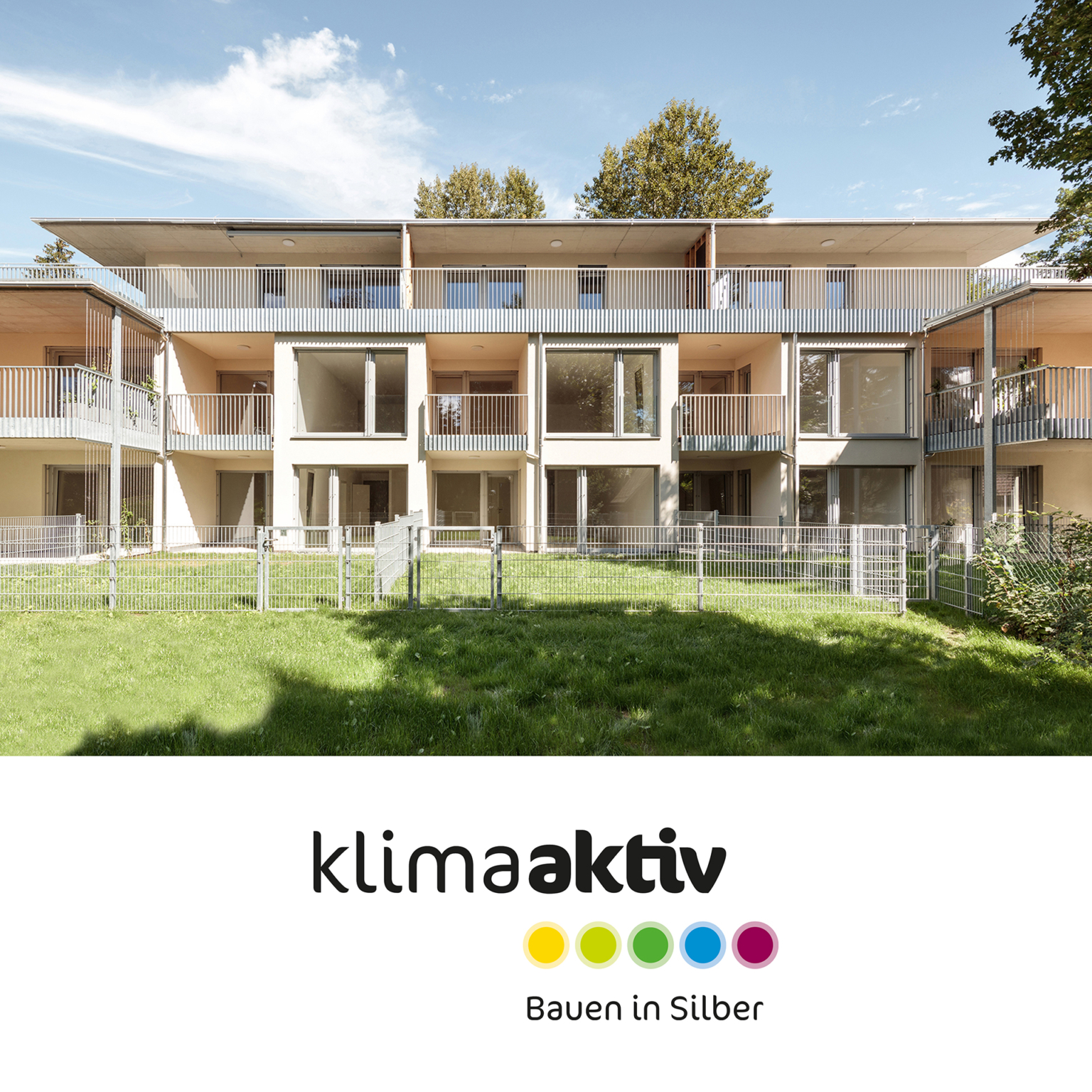 klimaaktiv silber, Wohnbau Hohlweg, Villach