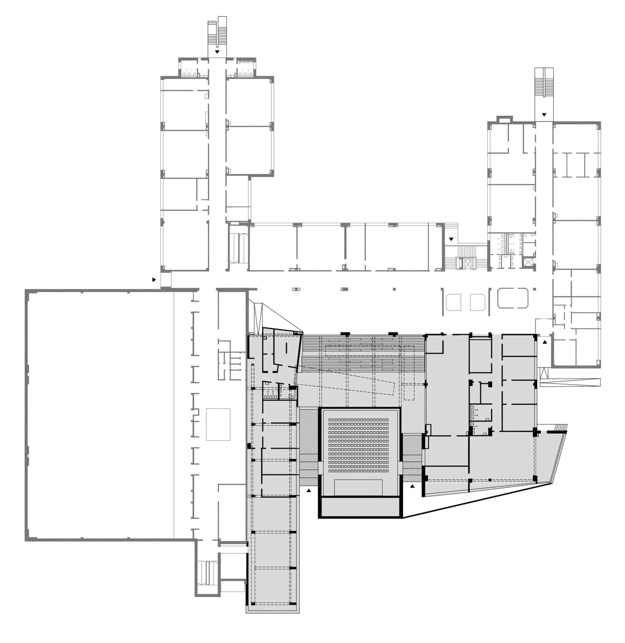 Bundesschulzentrum St. Veit an der Glan, Plan, 1OG