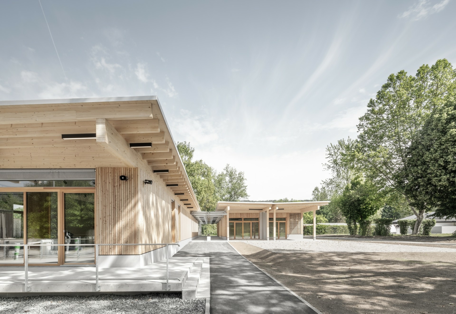 Campingplatz Klagenfurt am Wörthersee, neue Betriebsgebäude