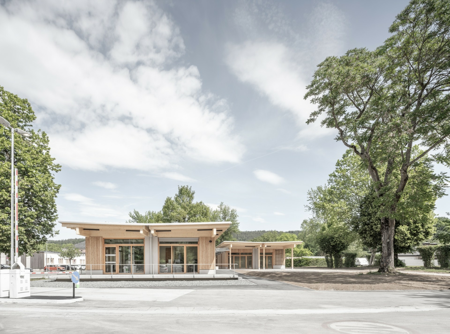 Campingplatz Klagenfurt am Wörthersee, neue Betriebsgebäude