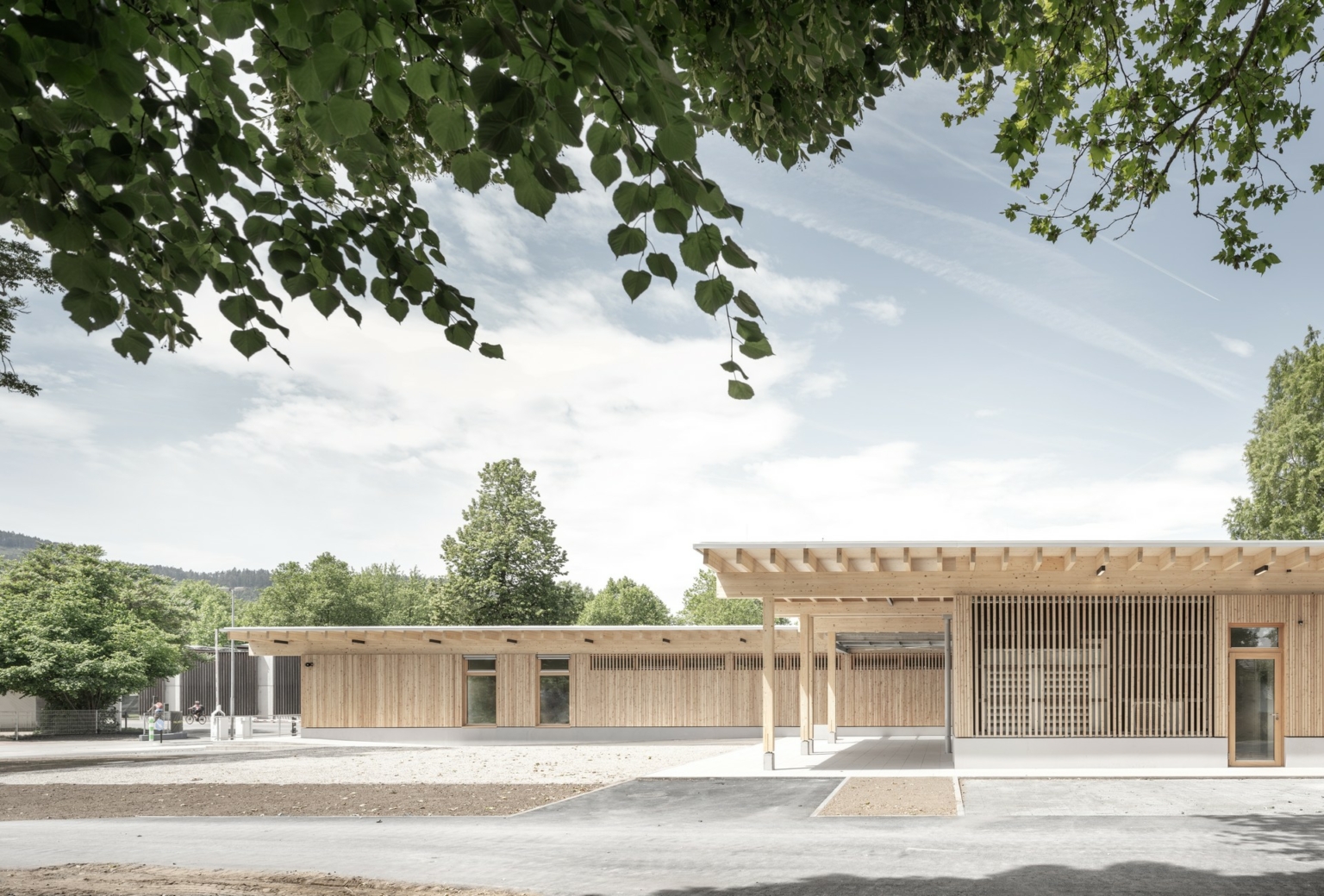 Campingplatz Klagenfurt am Wörthersee, neue Betriebsgebäude