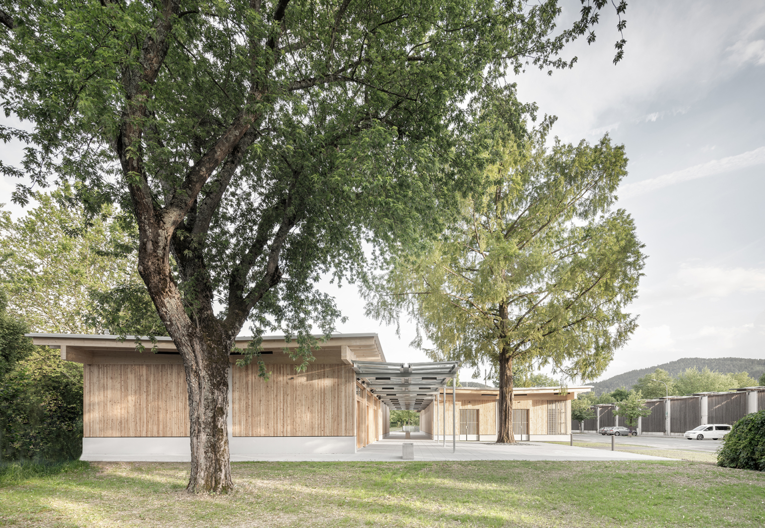 Campingplatz Klagenfurt am Wörthersee, neue Betriebsgebäude