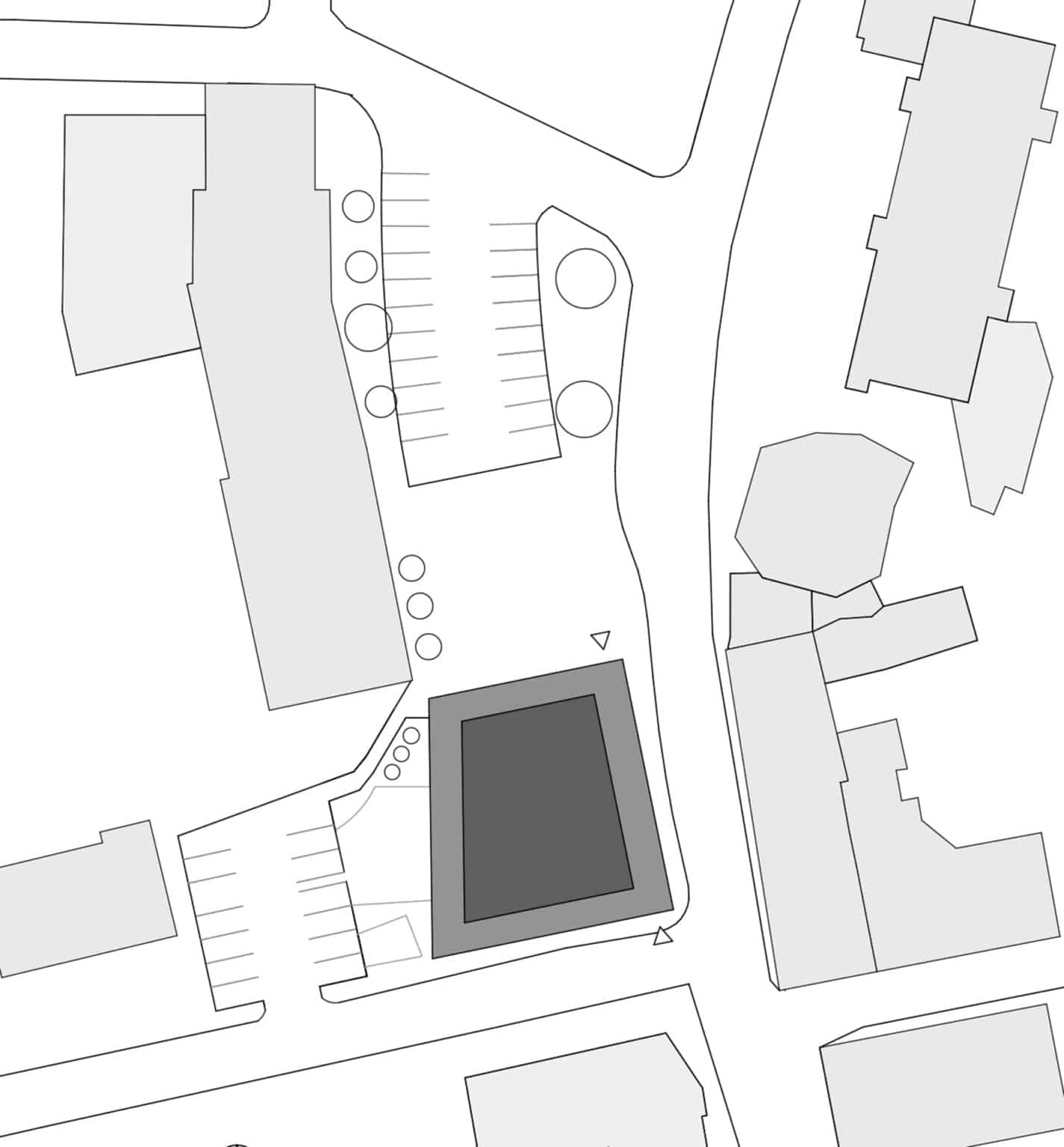 Rathaus Sankt Andrä, Lageplan