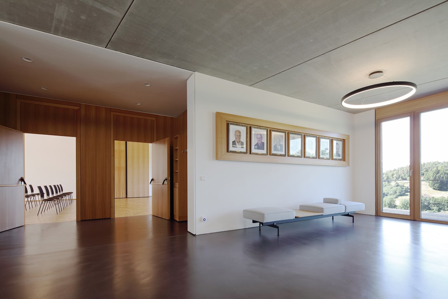 Gemeindezentrum Techelsberg, Eingangsbereich