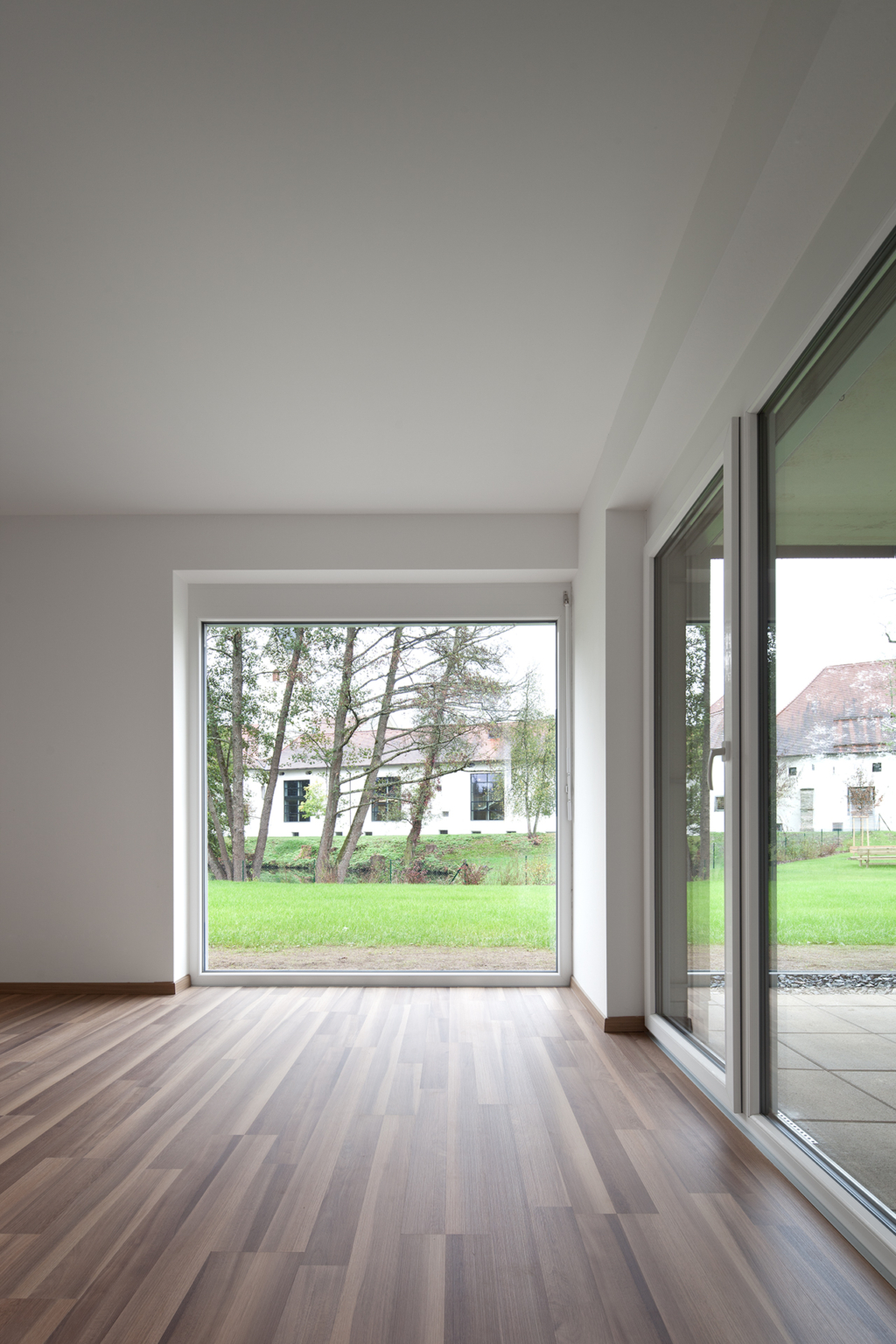 Wohnen am Schlossteich Viktring, Blick auf das Stift Viktring