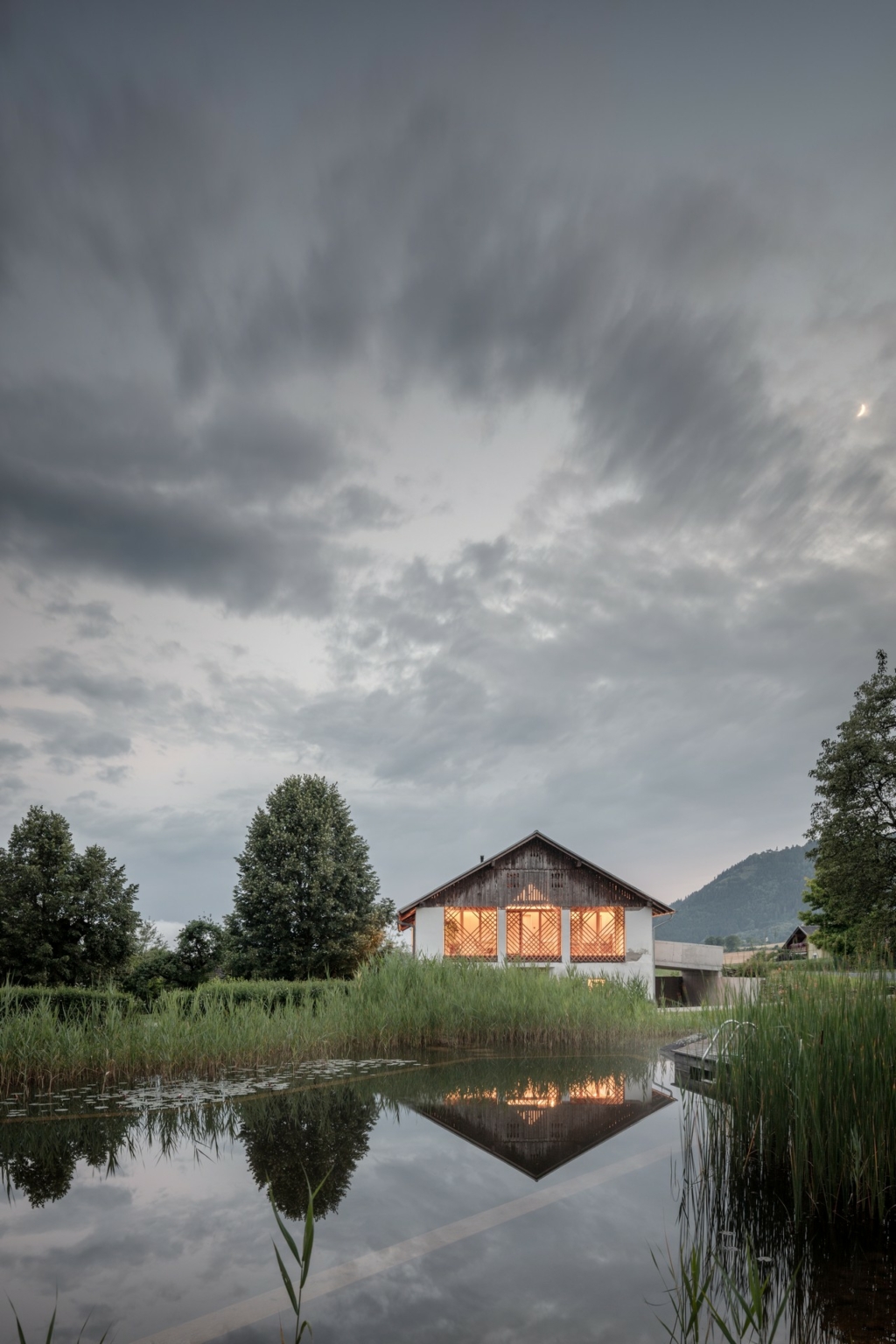 Haus WET Pfeilerstadel, Stadel, Außenansicht