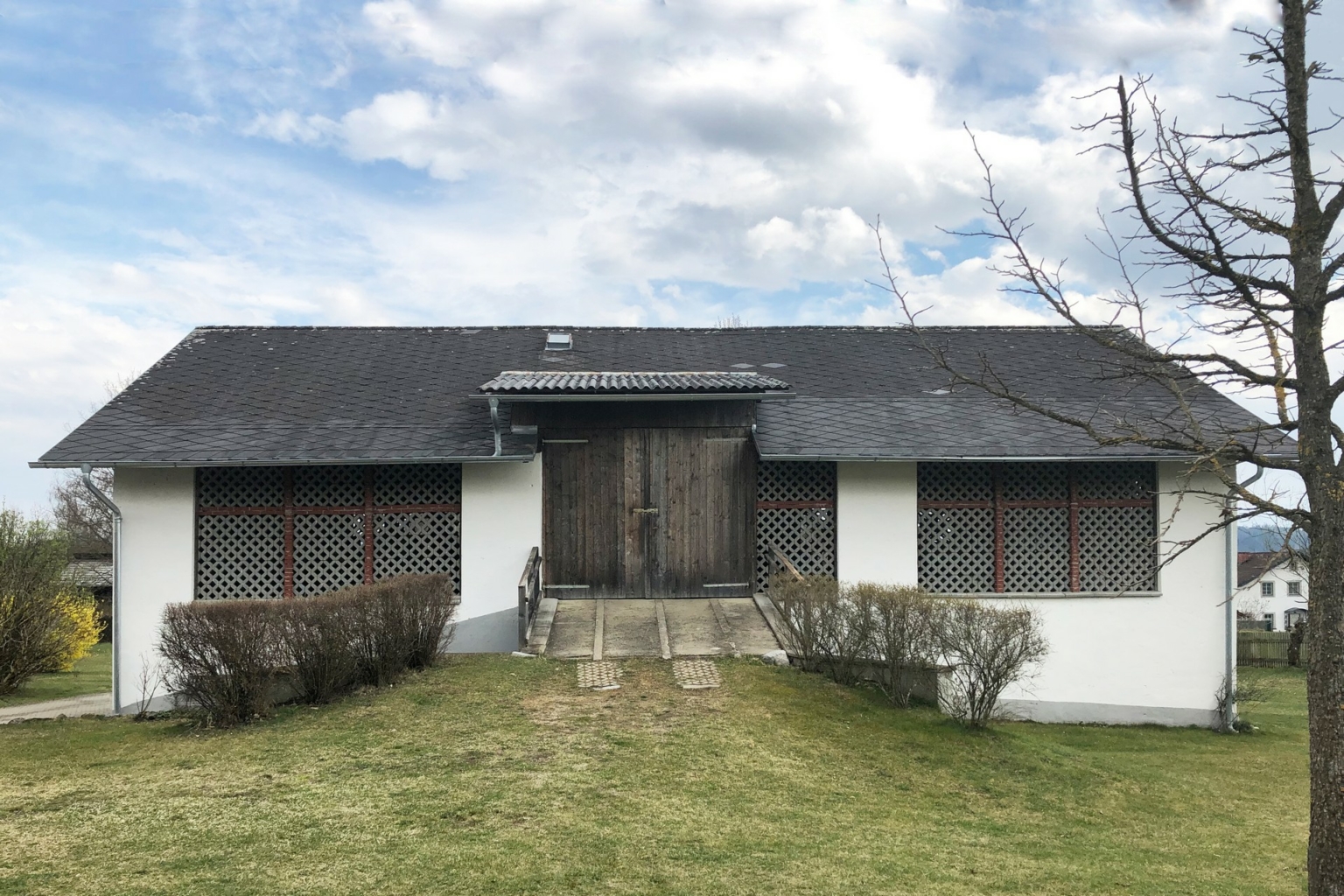 Haus WET Pfeilerstadel, Stadel vor dem Umbau