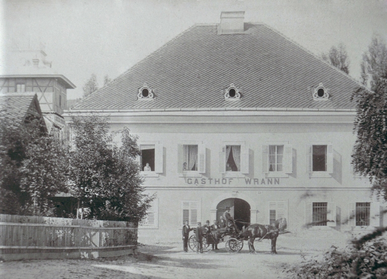 historical view, Gasthaus Wrann, source: Archiv der Marktgemeinde Velden am Wörther See